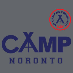 Camp Noronto -  Full Chest Print - Canada Sportswear Adult Crewneck Pullover Sweatshirt - Canada Sportswear Adult Crewneck Pullover Sweatshirt Design